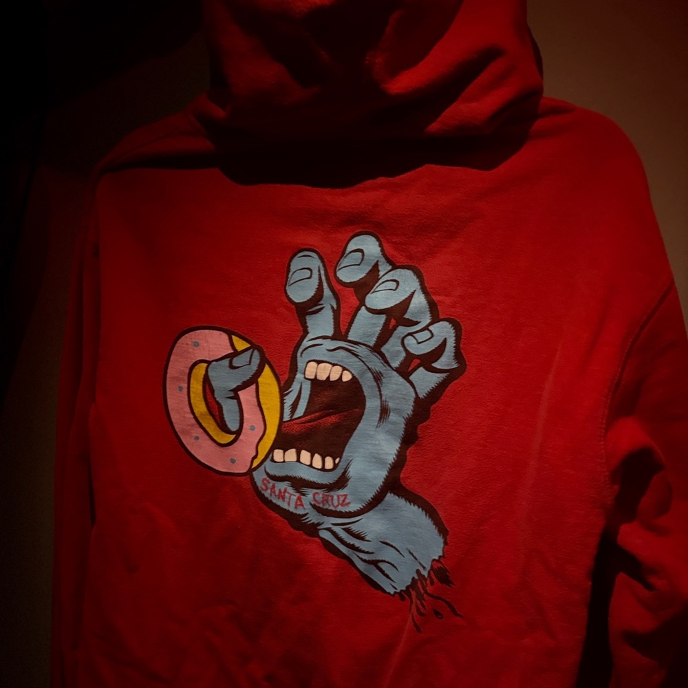 Odd Future x Santa Cruz Medium Adult Red Hoodie